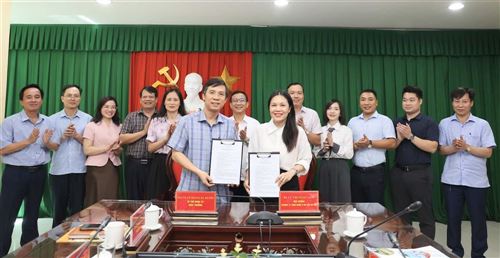 Trường Đại học Hồng Đức tổng kết chương trình hợp tác giai đoạn 2020 - 2025 và ký kết hợp tác giai đoạn 2026 - 2030 với Trường Trung cấp Công nghệ và Du lịch Hà Nội