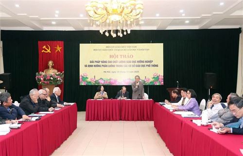 Nâng cao chất lượng hướng nghiệp, phân luồng trong các cơ sở giáo dục