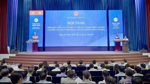 Kỳ thi tốt nghiệp THPT năm 2026: Giữ ổn định, một số điều chỉnh không ảnh hưởng tới thí sinh