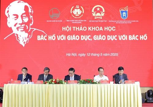 Hội thảo khoa học “Bác Hồ với giáo dục, giáo dục với Bác Hồ”