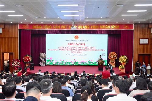 Hội nghị tuyển sinh Giáo dục nghề nghiệp và Giáo dục thường xuyên năm 2025